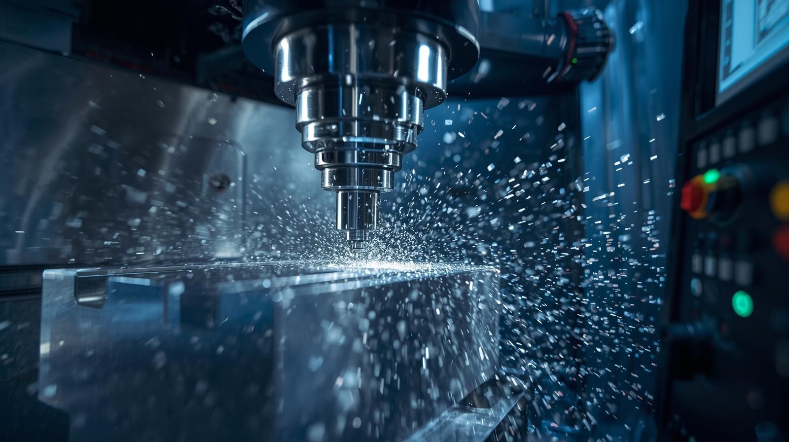 CNC 밀링 머시닝센터 가공 현장