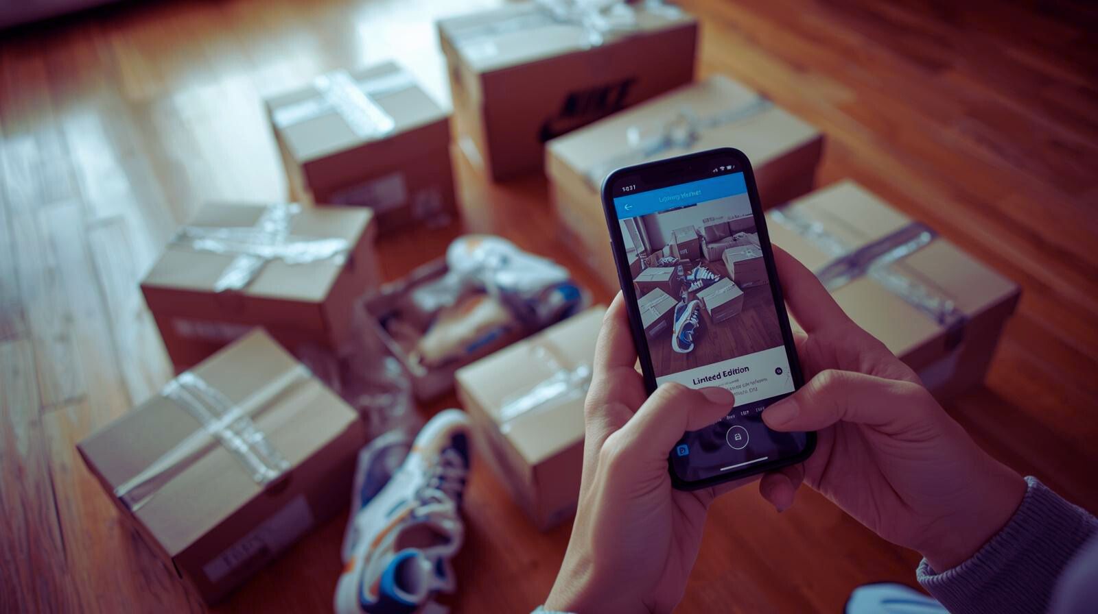 중고 리셀 한정판 거래